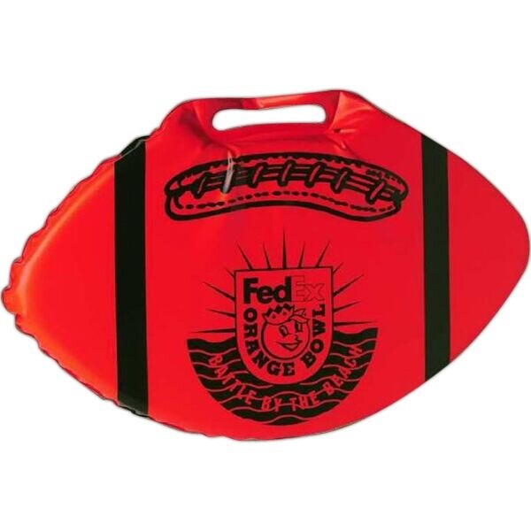 Main Product Image for Football-Shaped Vinyl Stadium Cushion (18")