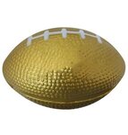 Football Stress Relievers / Balls - Metallic Gold