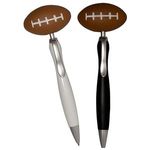 Football Top Click Pen - Black