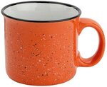 Forge 15 oz Ceramic Mug - Medium Orange