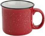 Forge 15 oz Ceramic Mug - Medium Red