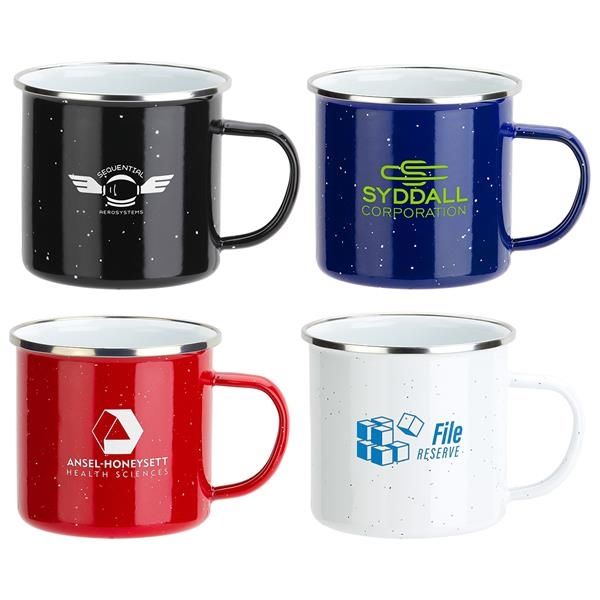 Main Product Image for Custom Foundry 16 Oz Enamel-Lined Iron Coffee Mug