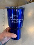 FREE GIFT - 32oz Stainless Tumbler - Blue