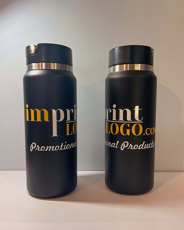FREE Imprint Logo 26oz Stainless Bottle with Twist-Top Spout with your ...