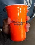 FREE MiniThrowBalls CUP - Orange