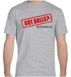 FREE MiniThrowBalls TShirt - Gray