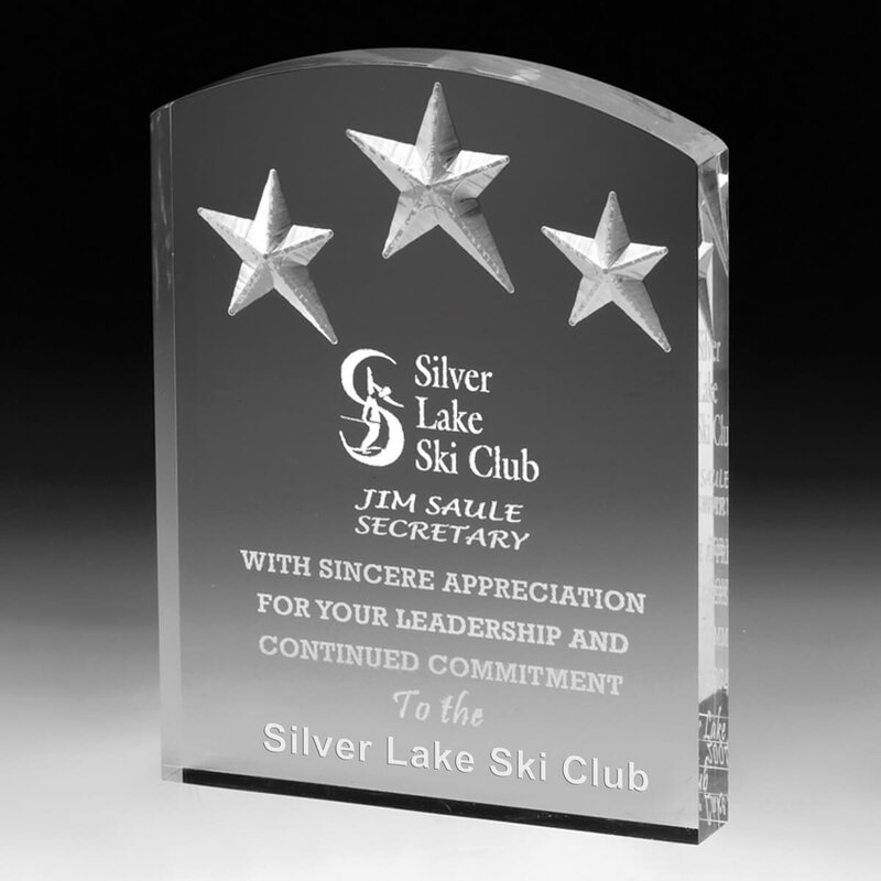 Main Product Image for Freestanding Acrylic Award - Laser Engraving