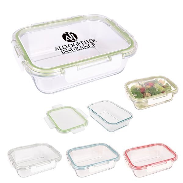 Main Product Image for Fresh Prep Square Glass Food Container