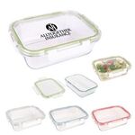 Fresh Prep Square Glass Food Container -  