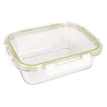 Fresh Prep Square Glass Food Container -  