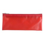 Frosted Pencil Pouch - Frosted Red
