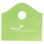 Frosted Super Wave Handle Bags - Citrus Green