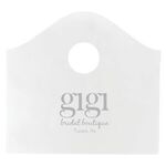 Frosted Super Wave Handle Bags - Clear