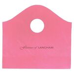 Frosted Super Wave Handle Bags - Pink