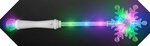 Frozen Snowflake LED Winter Party Wands - Pink-blue-green
