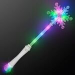 Frozen Snowflake LED Winter Party Wands -  