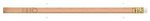 FSC Certified carpenter pencil - Raw