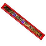 Full Color 12" Ruler - Transparent Red