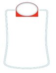 Full Color Contour Clipboard - Red