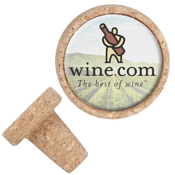 Main Product Image for Full Color Cork Bottle Stopper