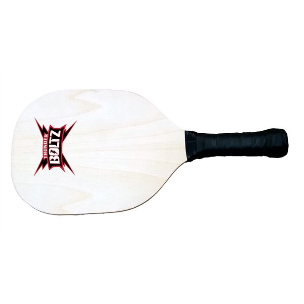 Main Product Image for Wooden Pickleball Paddle With full color imprint