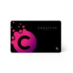 Full Color Linq Digital Business Card - Black