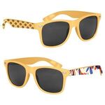 Full Color Malibu Sunglasses - Athletic Gold