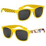 Full Color Malibu Sunglasses - Bright Yellow