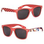 Full Color Malibu Sunglasses - Coral