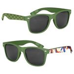 Full Color Malibu Sunglasses - Kelly Green