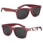 Full Color Malibu Sunglasses - Maroon