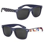 Full Color Malibu Sunglasses - Navy Blue