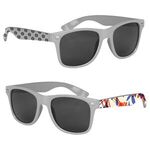 Full Color Malibu Sunglasses - Silver