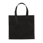 Full Color Non-Woven Mini Tote Bag - Black