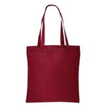 Full Color Non Woven Tote Bag - Burgundy