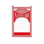 Full Color Playing Cards - Red