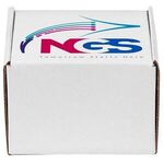 Full Color Printed Corrugated Box Small 6x6x4 For Mailers -  