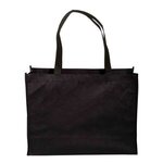 Full Color Standard Non Woven Tote - Black