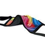 Full Color Sublimation 3-Ply Adjustable Face Mask with Flexi -  