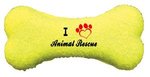 Buy Custom Printed Full Color Transfer - Bone Shaped Toy Tennis Ball