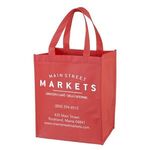 Full View Junior - Large Imprint Grocery Shopping Tote Bag -  