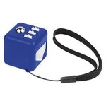 Fun Cube - Blue with White