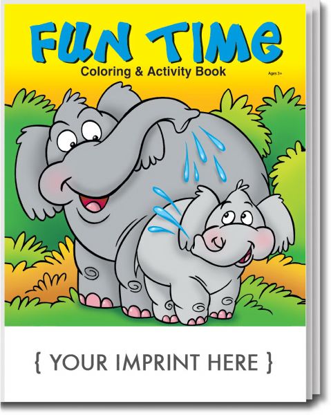 Main Product Image for Fun Time Coloring And Activity Book USA Made
