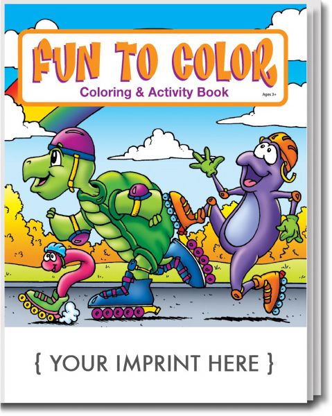 Main Product Image for Fun To Color Coloring And Activity Book USA Made