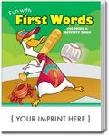 Fun with First Words Coloring Book -  