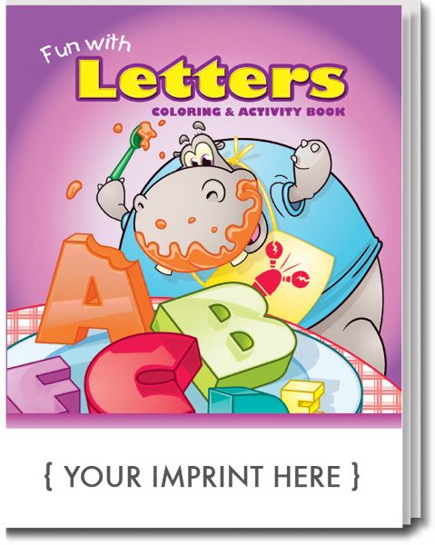 Main Product Image for Fun With Letters Coloring Book