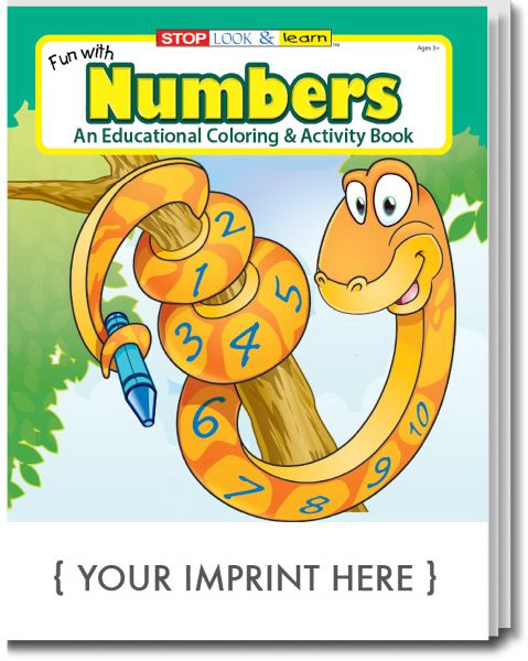 Main Product Image for Fun With Numbers Coloring Book USA Made