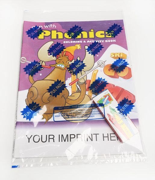 Main Product Image for Fun With Phonics Coloring Book Fun Pack