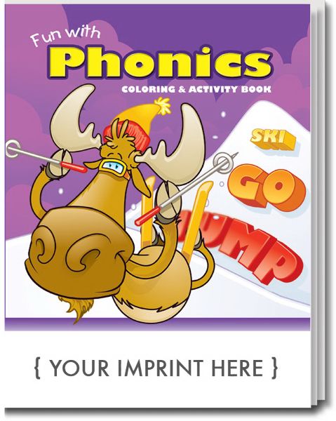 Main Product Image for Fun With Phonics Coloring Book