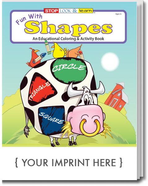 Main Product Image for Fun With Shapes Coloring Book USA Made